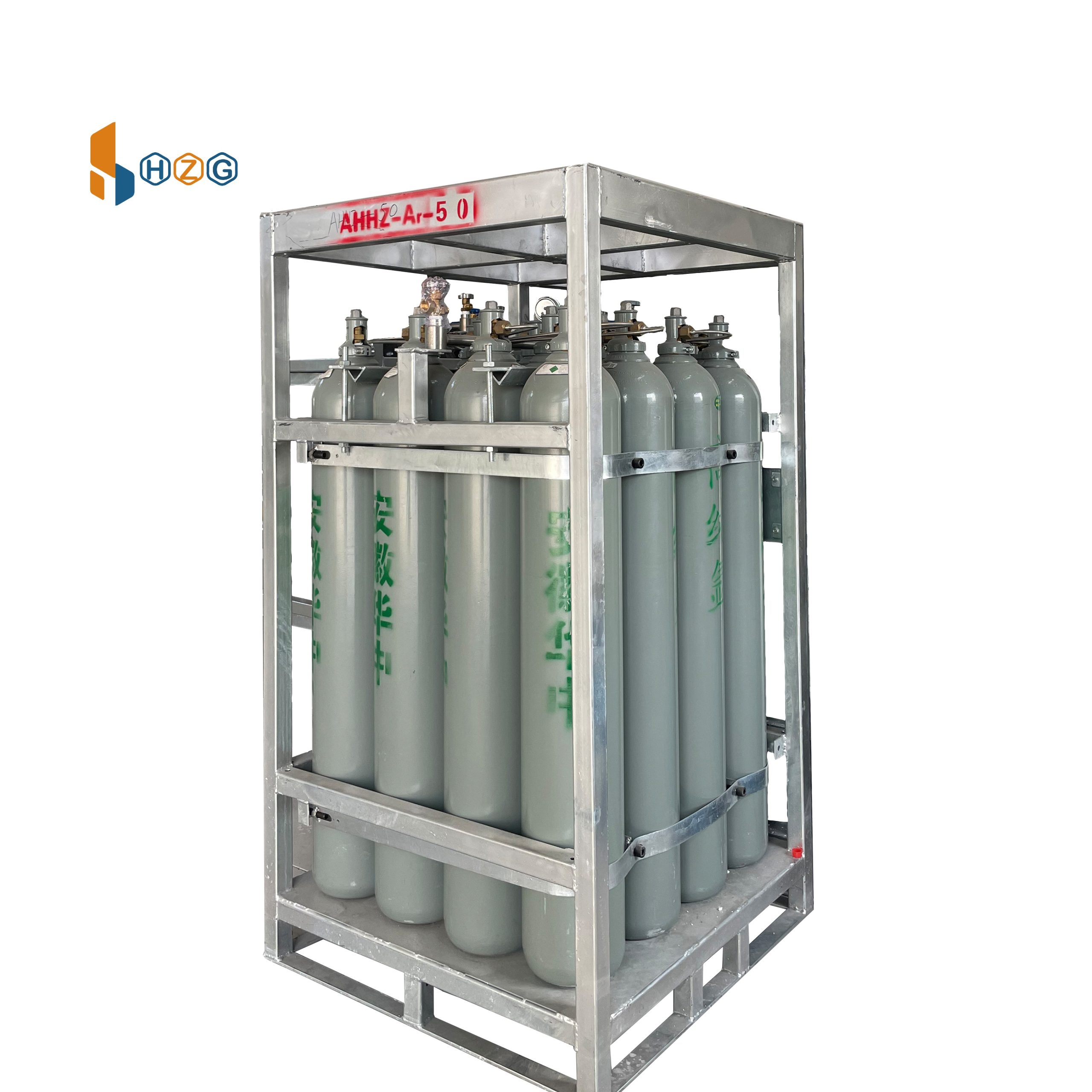 Argon gas cylinder